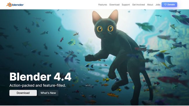 Home page Blender