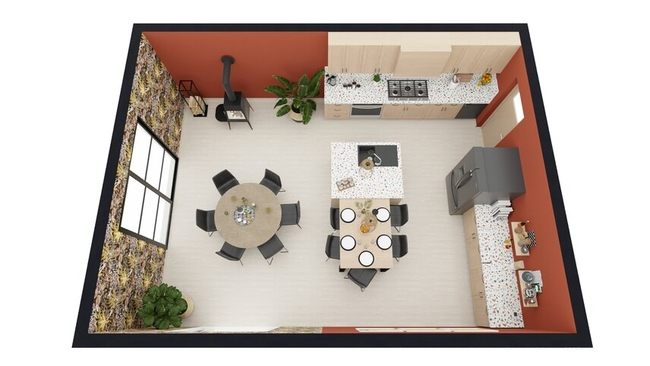 full furnished kitchen 08